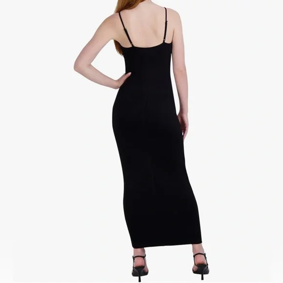 NWT BCBGeneration V Neck Multi-Strap Maxi Dress - Size L - Picture 3 of 3